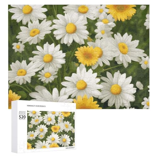 Sommer-Blumen-Gänseblümchen-Blumen-Puzzles für Erwachsene, personalisiertes Puzzle, herausforderndes Bild, Holzfotos, Puzzle mit Aufbewahrungstasche, Familientreffen, Puzzle für Hochzeitsgeschenk Sommer-Blumen-Gänseblümchen-Blumen-Puzzles für Erwachsene, personalisiertes Puzzle, herausforderndes Bild, Holzfotos, Puzzle mit Aufbewahrungstasche, Familientreffen, Puzzle für Hochzeitsgeschenk von HJKBCV