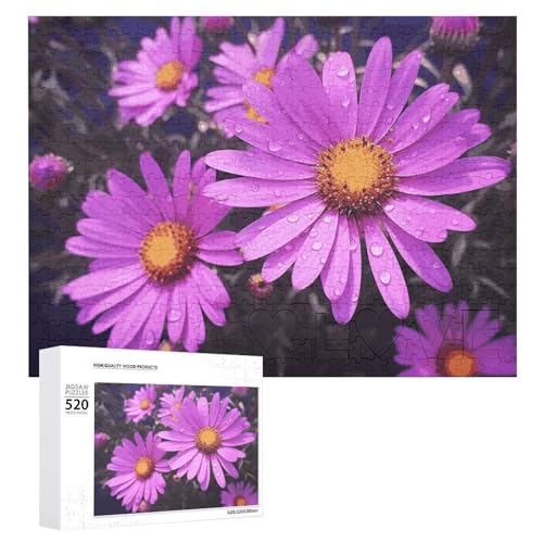 Sommer-Puzzles mit lila Blumen, für Erwachsene, personalisierbar, herausforderndes Bild, Holzfotos, Puzzle mit Aufbewahrungstasche, Familientreffen, Puzzle für Hochzeitsgeschenk Sommer-Puzzles mit lila Blumen, für Erwachsene, personalisierbar, herausforderndes Bild, Holzfotos, Puzzle mit Aufbewahrungstasche, Familientreffen, Puzzle für Hochzeitsgeschenk von HJKBCV
