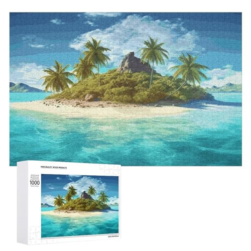 Tropische Insel-Puzzles für Erwachsene, personalisiertes Puzzle, herausforderndes Bild, Holzfotos, Puzzle mit Aufbewahrungstasche, Familientreffen, Puzzle für Hochzeitsgeschenk Tropische Insel-Puzzles für Erwachsene, personalisiertes Puzzle, herausforderndes Bild, Holzfotos, Puzzle mit Aufbewahrungstasche, Familientreffen, Puzzle für Hochzeitsgeschenk von HJKBCV
