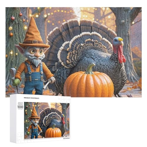 Truthahn-Dinner-Tag-Puzzles für Erwachsene, personalisiertes Puzzle, herausforderndes Bild, Holzfotos, Puzzle mit Aufbewahrungstasche, Familientreffen, Puzzle für Hochzeitsgeschenk Truthahn-Dinner-Tag-Puzzles für Erwachsene, personalisiertes Puzzle, herausforderndes Bild, Holzfotos, Puzzle mit Aufbewahrungstasche, Familientreffen, Puzzle für Hochzeitsgeschenk von HJKBCV