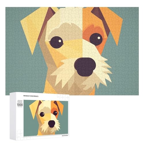 Vereinfachtes Hundebild, Puzzles für Erwachsene, personalisiertes Puzzle, herausforderndes Bild, Holzfotos, Puzzle mit Aufbewahrungstasche, Familientreffen, Puzzle für Hochzeitsgeschenk Vereinfachtes Hundebild, Puzzles für Erwachsene, personalisiertes Puzzle, herausforderndes Bild, Holzfotos, Puzzle mit Aufbewahrungstasche, Familientreffen, Puzzle für Hochzeitsgeschenk von HJKBCV