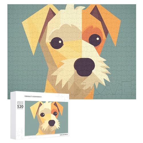 Vereinfachtes Hundebild, Puzzles für Erwachsene, personalisiertes Puzzle, herausforderndes Bild, Holzfotos, Puzzle mit Aufbewahrungstasche, Familientreffen, Puzzle für Hochzeitsgeschenk Vereinfachtes Hundebild, Puzzles für Erwachsene, personalisiertes Puzzle, herausforderndes Bild, Holzfotos, Puzzle mit Aufbewahrungstasche, Familientreffen, Puzzle für Hochzeitsgeschenk von HJKBCV