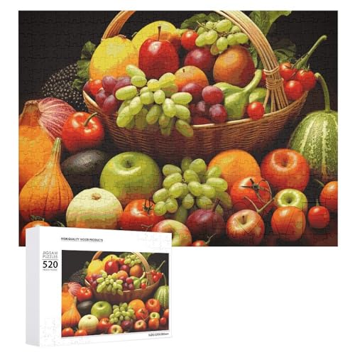 Verschiedene frisches Gemüse, Obst, Puzzles für Erwachsene, personalisierbar, herausforderndes Bild, Holzfotos, Puzzle mit Aufbewahrungstasche, Familientreffen, Puzzle für Hochzeitsgeschenk Verschiedene frisches Gemüse, Obst, Puzzles für Erwachsene, personalisierbar, herausforderndes Bild, Holzfotos, Puzzle mit Aufbewahrungstasche, Familientreffen, Puzzle für Hochzeitsgeschenk von HJKBCV
