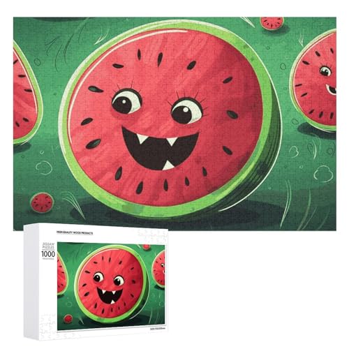 Wassermelonen-Puzzles für Erwachsene, personalisiertes Puzzle, herausforderndes Bild, Holzfotos, Puzzle mit Aufbewahrungstasche, Familientreffen, Puzzle für Hochzeitsgeschenk Wassermelonen-Puzzles für Erwachsene, personalisiertes Puzzle, herausforderndes Bild, Holzfotos, Puzzle mit Aufbewahrungstasche, Familientreffen, Puzzle für Hochzeitsgeschenk von HJKBCV