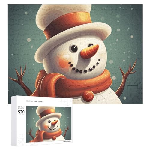 Weihnachtliches Schneemann-Puzzles für Erwachsene, personalisiertes Puzzle, herausforderndes Bildpuzzle, Holzfoto-Puzzle mit Aufbewahrungstasche, Familientreffen, Puzzle für Hochzeitsgeschenk Weihnachtliches Schneemann-Puzzles für Erwachsene, personalisiertes Puzzle, herausforderndes Bildpuzzle, Holzfoto-Puzzle mit Aufbewahrungstasche, Familientreffen, Puzzle für Hochzeitsgeschenk von HJKBCV