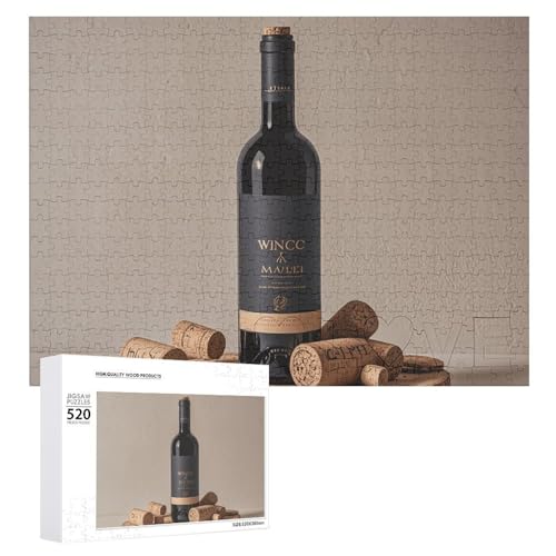 Weinflaschenkorken-Puzzles für Erwachsene, personalisiertes Puzzle, herausforderndes Bild, Holzfotos, Puzzle mit Aufbewahrungstasche, Familientreffen, Puzzle für Hochzeitsgeschenk Weinflaschenkorken-Puzzles für Erwachsene, personalisiertes Puzzle, herausforderndes Bild, Holzfotos, Puzzle mit Aufbewahrungstasche, Familientreffen, Puzzle für Hochzeitsgeschenk von HJKBCV