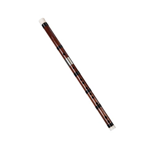 Bambusflöten-Set Bambusflöte mit Doppeleinsatz für Anfänger und Erwachsene(F Major) von HJKLBGT