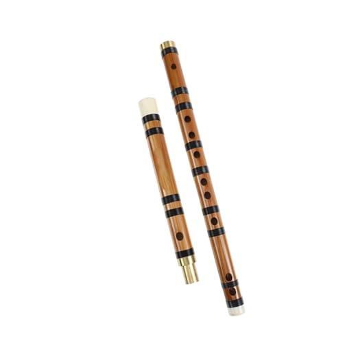 Bambusflöten-Set Traditionelle Bambusflöte tragbares Instrument für Anfänger abnehmbar für Erwachsene von HJKLBGT
