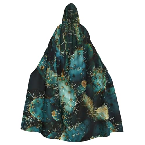 HJKTVDRQ Kapuzenumhang mit Kaktus-Druck, Erwachsenengröße, mit dramatischem Umhang für Cosplay, Hexenumhang, Schwarz, Einheitsgröße HJKTVDRQ Kapuzenumhang mit Kaktus-Druck, Erwachsenengröße, mit dramatischem Umhang für Cosplay, Hexenumhang, Schwarz, Einheitsgröße von HJKTVDRQ