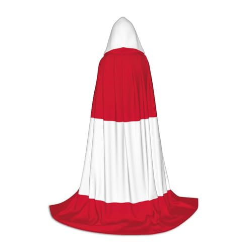 HJLUUFT Kapuzenumhang mit Flagge von Monaco für Teenager, Halloween, langer Umhang, Kostüm, Maskerade-Kleid, Cosplay-Kostüm HJLUUFT Kapuzenumhang mit Flagge von Monaco für Teenager, Halloween, langer Umhang, Kostüm, Maskerade-Kleid, Cosplay-Kostüm von HJLUUFT