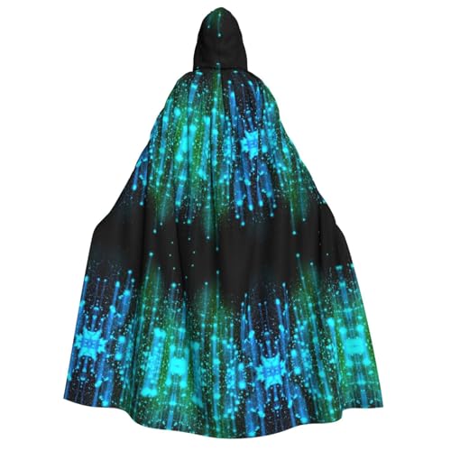 HJLUUFT Langer Kapuzenumhang mit Sternen-Aufdruck, Halloween, Weihnachten, Kostüme, Mittelalter, Renaissance, Wikingerkönigs-Umhang HJLUUFT Langer Kapuzenumhang mit Sternen-Aufdruck, Halloween, Weihnachten, Kostüme, Mittelalter, Renaissance, Wikingerkönigs-Umhang von HJLUUFT