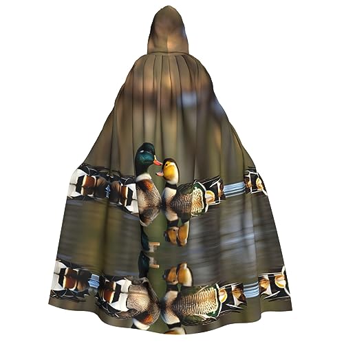 HJLUUFT Langer Umhang mit Kapuze für Halloween, Weihnachten, Mittelalter, Renaissance, Wikingerkönigs-Umhang HJLUUFT Langer Umhang mit Kapuze für Halloween, Weihnachten, Mittelalter, Renaissance, Wikingerkönigs-Umhang von HJLUUFT
