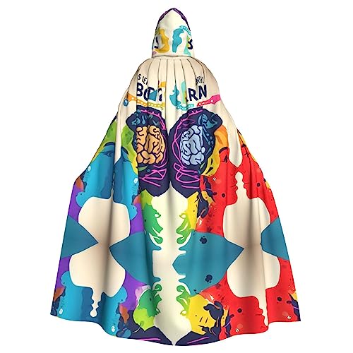 HJLUUFT Linkes und rechtes Gehirn-Vorteilsdruck, Uni, Renaissance-Umhang, Kapuzenumhang, langer Umhang für Halloween, Cosplay-Kostüme HJLUUFT Linkes und rechtes Gehirn-Vorteilsdruck, Uni, Renaissance-Umhang, Kapuzenumhang, langer Umhang für Halloween, Cosplay-Kostüme von HJLUUFT