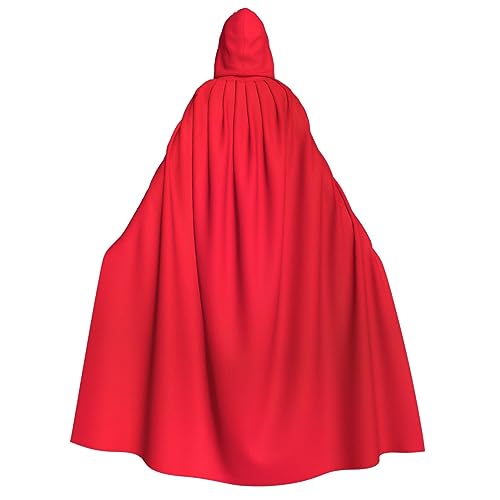 HJLUUFT Roter gestreifter langer Umhang mit Kapuze, Umhang für Halloween, Weihnachten, Mittelalter, Renaissance, Wikingerkönigs-Umhang HJLUUFT Roter gestreifter langer Umhang mit Kapuze, Umhang für Halloween, Weihnachten, Mittelalter, Renaissance, Wikingerkönigs-Umhang von HJLUUFT