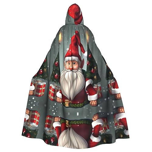 HJLUUFT Traditioneller Weihnachtsumhang mit Zwergen-Druck, Umhang, Mittelalter-Kostüm, Halloween, volle Länge, Halloween-Weihnachtskostüm HJLUUFT Traditioneller Weihnachtsumhang mit Zwergen-Druck, Umhang, Mittelalter-Kostüm, Halloween, volle Länge, Halloween-Weihnachtskostüm von HJLUUFT