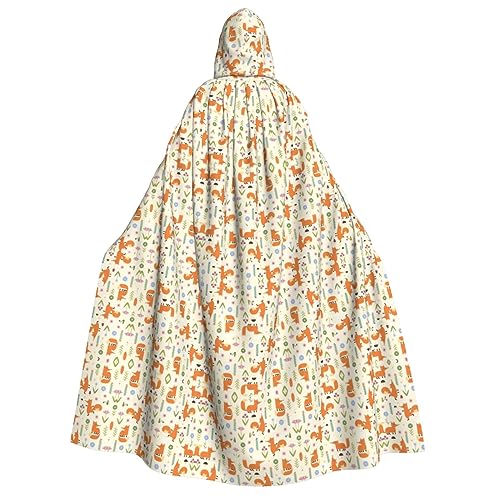 HJLUUFT Umhang mit Kapuze für Halloween, Weihnachten, Mittelalter, Renaissance, Wikinger, Könige HJLUUFT Umhang mit Kapuze für Halloween, Weihnachten, Mittelalter, Renaissance, Wikinger, Könige von HJLUUFT