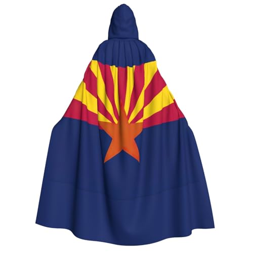 HJLUUFT Umhang mit Kapuze und Flagge Arizona, lang, für Halloween, Weihnachten, Mittelalter, Renaissance, Wikingerkönigs-Umhang HJLUUFT Umhang mit Kapuze und Flagge Arizona, lang, für Halloween, Weihnachten, Mittelalter, Renaissance, Wikingerkönigs-Umhang von HJLUUFT