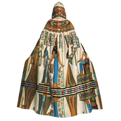 HJLUUFT Umhang mit Kapuze und Kragen für Frauen im antiken Ägypten, Mittelalter, Renaissance, Wikingerkönige, Umhang, Halloween, Cosplay-Kostüm HJLUUFT Umhang mit Kapuze und Kragen für Frauen im antiken Ägypten, Mittelalter, Renaissance, Wikingerkönige, Umhang, Halloween, Cosplay-Kostüm von HJLUUFT