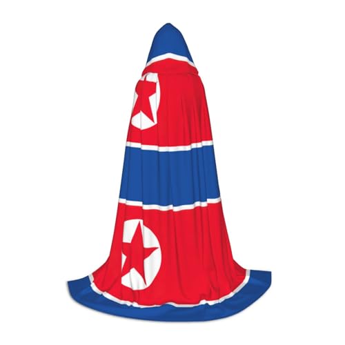 HJLUUFT Umhang mit koreanischer Flagge, Renaissance, Kapuzenumhang, Halloween, Mittelalter-Kostüm, Cosplay, langer Umhang für Damen und Herren HJLUUFT Umhang mit koreanischer Flagge, Renaissance, Kapuzenumhang, Halloween, Mittelalter-Kostüm, Cosplay, langer Umhang für Damen und Herren von HJLUUFT