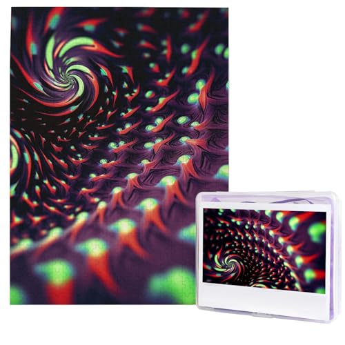 Puzzle für Erwachsene, 500 Teile, Holzpuzzle, moderne Kunst, Fantasie, Sci-Fi, Schwindel, anspruchsvolle Puzzles, individuelles Bildpuzzle, personalisiertes Fotopuzzle für Geschenk, Familie Puzzle für Erwachsene, 500 Teile, Holzpuzzle, moderne Kunst, Fantasie, Sci-Fi, Schwindel, anspruchsvolle Puzzles, individuelles Bildpuzzle, personalisiertes Fotopuzzle für Geschenk, Familie von HJTRW
