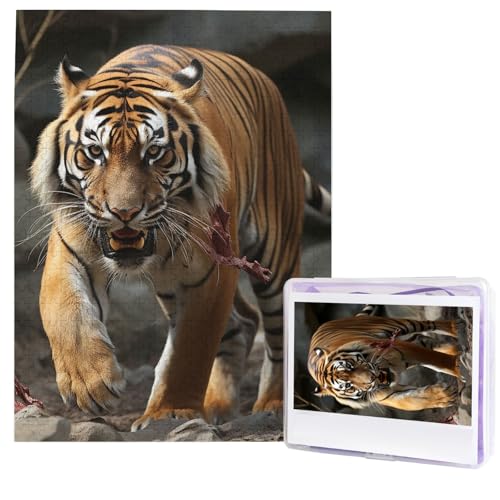 Puzzle für Erwachsene, 500 Teile, Holzpuzzle, moderne Kunst, Malayaischer Tiger, herausfordernde Puzzles, individuelles Bild, Puzzle, personalisiertes Fotopuzzle für Geschenk, Familie Puzzle für Erwachsene, 500 Teile, Holzpuzzle, moderne Kunst, Malayaischer Tiger, herausfordernde Puzzles, individuelles Bild, Puzzle, personalisiertes Fotopuzzle für Geschenk, Familie von HJTRW