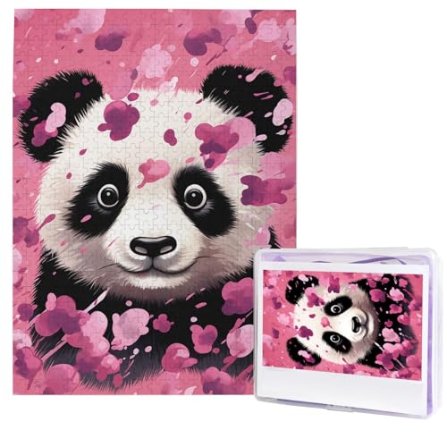 Puzzle für Erwachsene, 500 Teile, Holzpuzzle, moderne Kunst, Puzzle, Panda, Baumwolle, anspruchsvolle Puzzles, benutzerdefiniertes Bild, Puzzle, personalisiertes Fotopuzzle für Geschenk, Familie Puzzle für Erwachsene, 500 Teile, Holzpuzzle, moderne Kunst, Puzzle, Panda, Baumwolle, anspruchsvolle Puzzles, benutzerdefiniertes Bild, Puzzle, personalisiertes Fotopuzzle für Geschenk, Familie von HJTRW