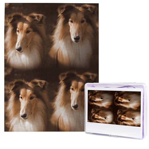 Puzzle für Erwachsene, 500 Teile, Holzpuzzle, moderne Kunst, Puzzle, Shelties, herausfordernde Puzzles, benutzerdefiniertes Bild, Puzzle, personalisiertes Fotopuzzle für Geschenk, Familie Puzzle für Erwachsene, 500 Teile, Holzpuzzle, moderne Kunst, Puzzle, Shelties, herausfordernde Puzzles, benutzerdefiniertes Bild, Puzzle, personalisiertes Fotopuzzle für Geschenk, Familie von HJTRW