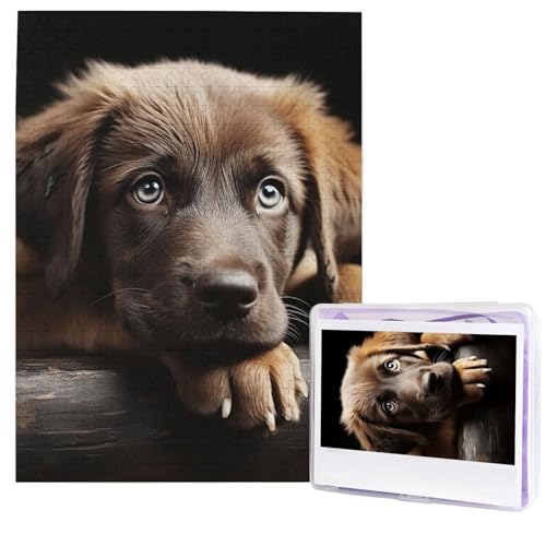 Puzzle für Erwachsene, 500 Teile, Holzpuzzle, moderne Kunst, Puzzle, Welpen, Hund, herausfordernde Puzzles, benutzerdefiniertes Bild, Puzzle, personalisiertes Fotopuzzle für Geschenk, Familie Puzzle für Erwachsene, 500 Teile, Holzpuzzle, moderne Kunst, Puzzle, Welpen, Hund, herausfordernde Puzzles, benutzerdefiniertes Bild, Puzzle, personalisiertes Fotopuzzle für Geschenk, Familie von HJTRW