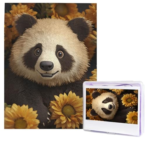 Puzzle für Erwachsene, 500 Teile, Holzpuzzle, moderne Kunst, Puzzle, niedliche Sonnenblume, anspruchsvolle Puzzles, individuelles Bild, Puzzle, personalisiertes Fotopuzzle für Geschenk, Familie Puzzle für Erwachsene, 500 Teile, Holzpuzzle, moderne Kunst, Puzzle, niedliche Sonnenblume, anspruchsvolle Puzzles, individuelles Bild, Puzzle, personalisiertes Fotopuzzle für Geschenk, Familie von HJTRW
