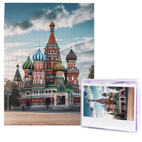 Puzzle für Erwachsene, 500 Teile, Holzpuzzle, moderne Kunst, St.-Basilikum-Kathedrale, Rot in Moskau, anspruchsvolle Puzzles, individuelles Bildpuzzle, personalisiertes Fotopuzzle für Geschenk Puzzle für Erwachsene, 500 Teile, Holzpuzzle, moderne Kunst, St.-Basilikum-Kathedrale, Rot in Moskau, anspruchsvolle Puzzles, individuelles Bildpuzzle, personalisiertes Fotopuzzle für Geschenk von HJTRW