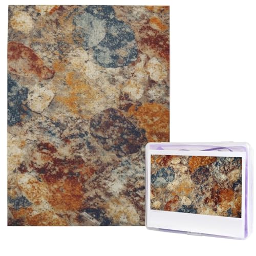 Puzzle für Erwachsene, 500 Teile, Holzpuzzle, moderne Kunst, abstraktes Granit, herausfordernde Puzzles, individuelles Bild, Puzzle, personalisiertes Fotopuzzle für Geschenk, Familie Puzzle für Erwachsene, 500 Teile, Holzpuzzle, moderne Kunst, abstraktes Granit, herausfordernde Puzzles, individuelles Bild, Puzzle, personalisiertes Fotopuzzle für Geschenk, Familie von HJTRW