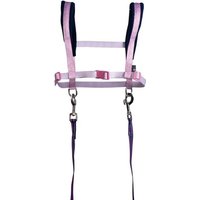 Pferdegeschirr -Funny Horses Hearts- rosa/dunkelblau von HKM Sports Equipment GmbH