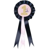 Turnierschleife -Hobby Horsing- dunkelblau/rosa von HKM Sports Equipment GmbH