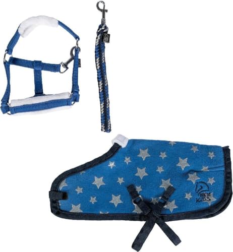 HKM Cuddle Pony Starset, Blau Mit Sternenmuster, One Size HKM Cuddle Pony Starset, Blau Mit Sternenmuster, One Size von HKM