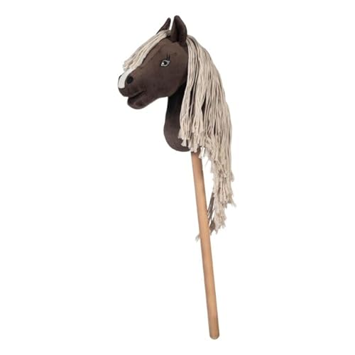 HKM - Hobby Horse Professional Slim Line, Steckenpferd für Kinder, Stockpferd zum Hobby Horsing, Dunkelbraun HKM - Hobby Horse Professional Slim Line, Steckenpferd für Kinder, Stockpferd zum Hobby Horsing, Dunkelbraun von HKM