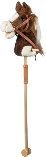 HKM Kinder Bella Steckenpferd, Braun/Weiß, Ca. 100 cm HKM Kinder Bella Steckenpferd, Braun/Weiß, Ca. 100 cm von HKM