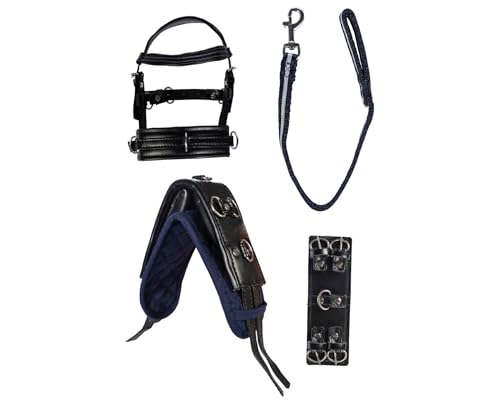 HKM Kinder Cuddle Pony Longierset, Schwarz, One Size von HKM