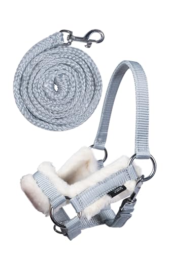 HKM SPORTS EQUIPMENT Hobby Horse Halfterset (Grau) von HKM SPORTS EQUIPMENT