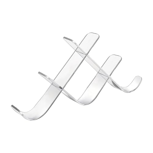 Acrylhockeypuckhalter Display Stand Hockey Puck Display Hülle Halterhalter Desktop Organisatoren Dauerhafte Acrylständer von HLBEST