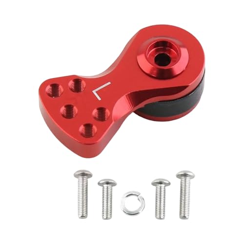 HLBEST Bearbeitete Fernbedienungssteuerung Servo Armmetalllenker Für Klettern des Autos Aluminiumlegierung Servohörner 25T Upgrade Teile von HLBEST