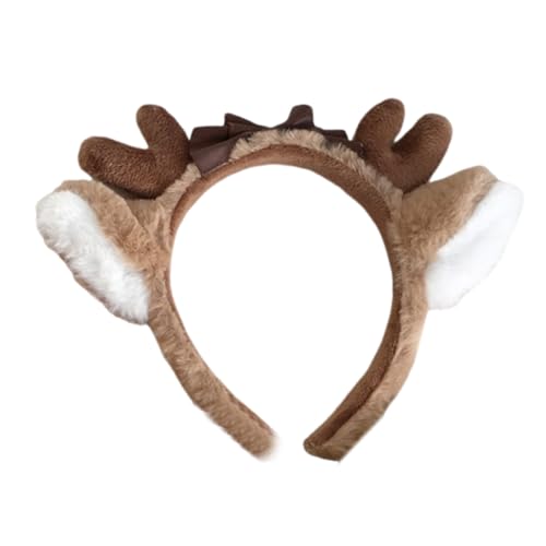 HLBEST Hübscher Hirschohren-Haarreif für Damen, Rollenspiel, Anime, Dienstmädchen, Party, Kostüm, Mädchen, weiblich, Cosplay-Requisiten, Kopfschmuck HLBEST Hübscher Hirschohren-Haarreif für Damen, Rollenspiel, Anime, Dienstmädchen, Party, Kostüm, Mädchen, weiblich, Cosplay-Requisiten, Kopfschmuck von HLBEST