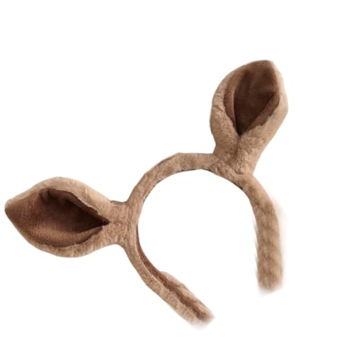 HLBEST Hübscher Hirschohren-Haarreif für Damen, Rollenspiel, Anime, Dienstmädchen, Party, Kostüm, Mädchen, weiblich, Cosplay-Requisiten, Kopfschmuck HLBEST Hübscher Hirschohren-Haarreif für Damen, Rollenspiel, Anime, Dienstmädchen, Party, Kostüm, Mädchen, weiblich, Cosplay-Requisiten, Kopfschmuck von HLBEST