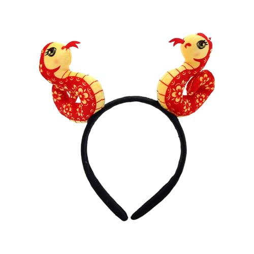HLBEST Schlangen-Stirnbänder für das chinesische Neujahr 2025, Cosplay-Kopfbedeckung, Haarbänder, Kopfbedeckung, Make-up, Waschen des Gesichts, Haarbänder HLBEST Schlangen-Stirnbänder für das chinesische Neujahr 2025, Cosplay-Kopfbedeckung, Haarbänder, Kopfbedeckung, Make-up, Waschen des Gesichts, Haarbänder von HLBEST