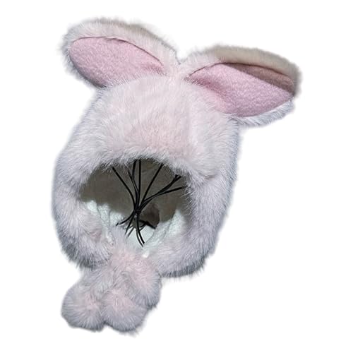 Hübscher Plüsch-Hasenhut, Weihnachten, Karneval, verstellbar, modisch, für Winteraktivitäten und Cosplay-Veranstaltungen Hübscher Plüsch-Hasenhut, Weihnachten, Karneval, verstellbar, modisch, für Winteraktivitäten und Cosplay-Veranstaltungen von HLBEST