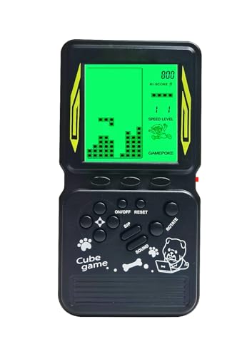 HLF Retro Ziegel Spielkonsole großer Bildschirm mit grüner Hintergrundbeleuchtung eingebaute 24 Multi-Mode Spiele Geschwindigkeit und Schwierigkeit einstellbare HLF Retro Ziegel Spielkonsole großer Bildschirm mit grüner Hintergrundbeleuchtung eingebaute 24 Multi-Mode Spiele Geschwindigkeit und Schwierigkeit einstellbare von HLF