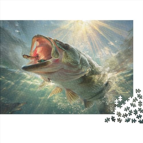 Fische Puzzles1000 Teile, Puzzle Für Erwachsene, GesKükenlichkeitsspiel Für Die Ganze Familie, Klassische Puzzle,Geburtstagsgeschenk Erwachsenen Puzzlespiel Puzzel 1000pcs (75x50cm) von HLXZMCVBT