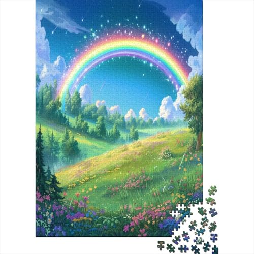 Regenbogen 1000 Teile Puzzle, Puzzles Für Erwachsene, 1000 Teile Puzzlespiel Für Jugendliche & Erwachsene Puzzlespiel Puzzel 1000pcs (75x50cm) von HLXZMCVBT