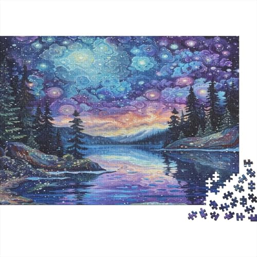 Van Gogh Wald Puzzle 1000 Teile Puzzle Für Erwachsene Und Kinder Ab 14 Jahren,Puzzlespiel Erwachsenen Puzzlespiel Puzzel 1000pcs (75x50cm) von HLXZMCVBT