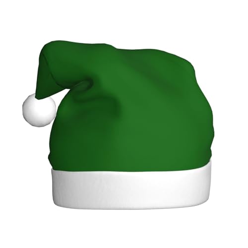 Greener Weihnachtsmütze, Nikolausmützen für Erwachsene, Samt, Komfort-Hut für Neujahr, festliche Party Greener Weihnachtsmütze, Nikolausmützen für Erwachsene, Samt, Komfort-Hut für Neujahr, festliche Party von HMBGFW