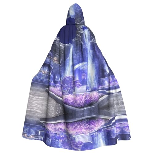 Marvelous sight of water cave Hooded Cloak - Extra Large Men's and Women Hooded Cloak - CHalloween Cloak - Cosplay Costume von HMBGFW